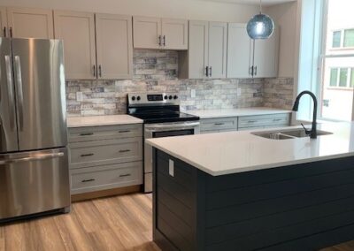 Kitchen view from entrance